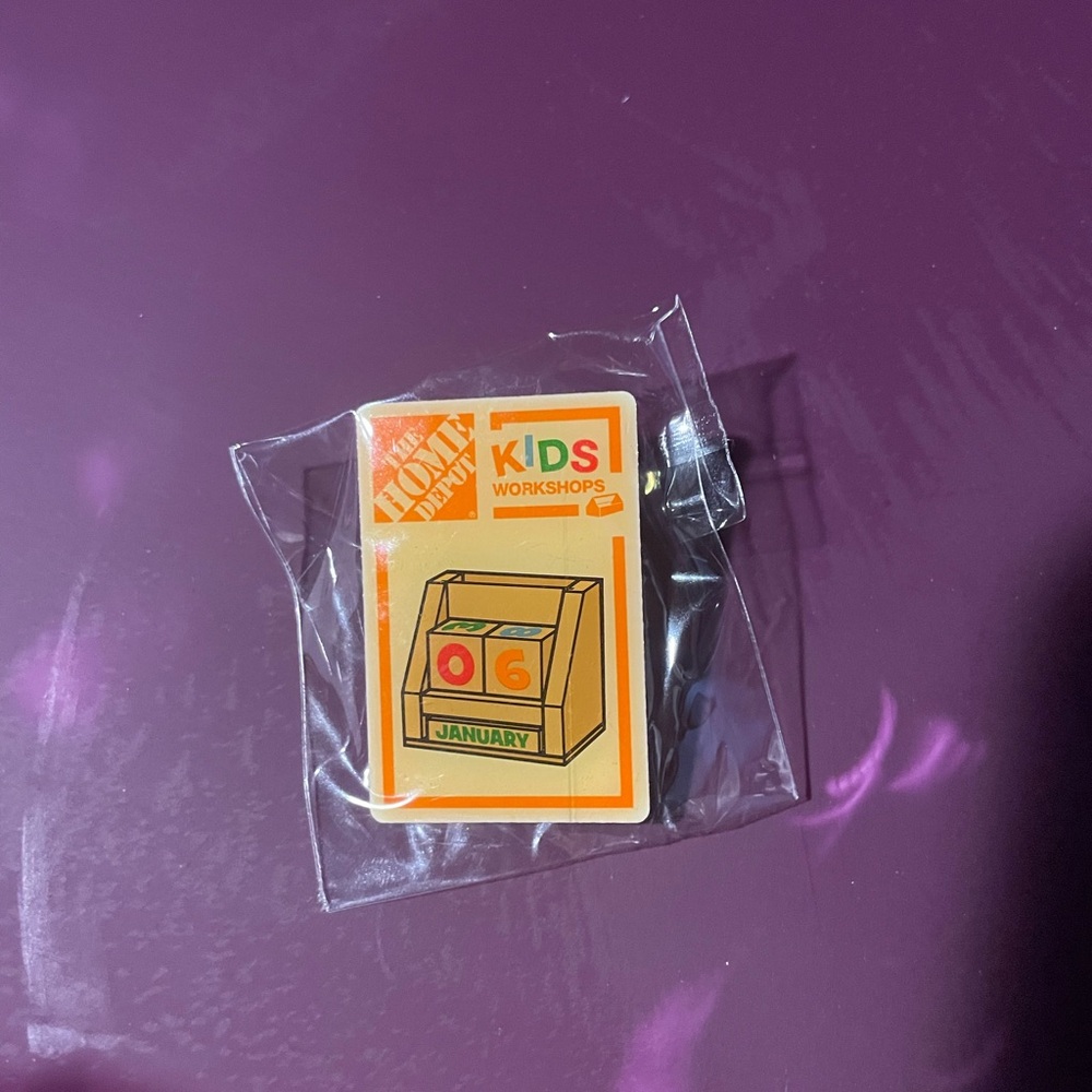 Home Depot New Sealed Kids Worship January 6th Pin Set 22 Count Clasps Fun Craft